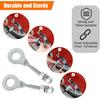 2PCS Chain Tensioner Adjuster Rear Axle Blocks for CT200U 196cc Mini Bike | 15mm axle hole, for trail riding&smooth, precise alignment, prevents