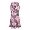 Women Floral Printed Skirt Slimming Skirt