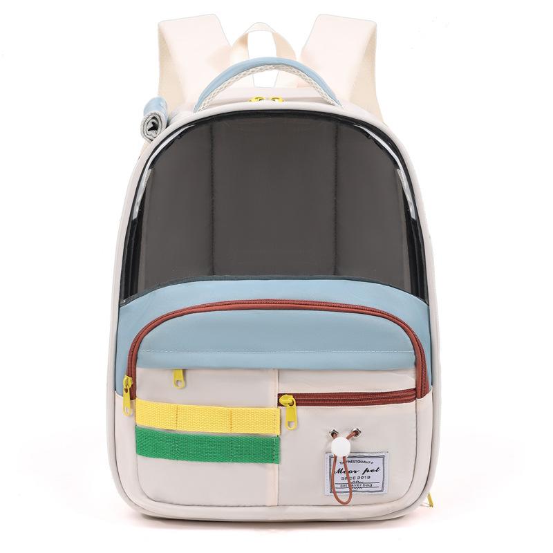 Convenient for Pets To Go Out Large Capacity Foldable Breathable Pet Backpack Portable Cat Bag Small Animal Carrier