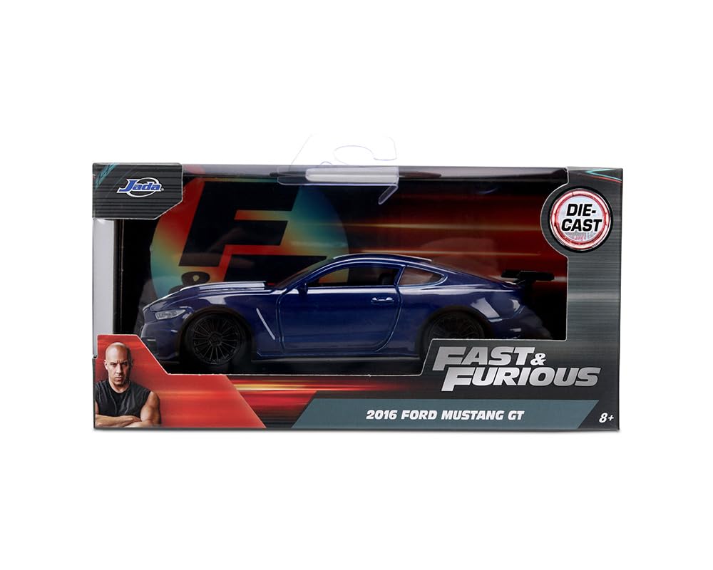 JADA TOYS 1/32 Форсаж Ford Mustang GT 2016 Синий Литой Модель Автомобиля [Параллельный Импорт]