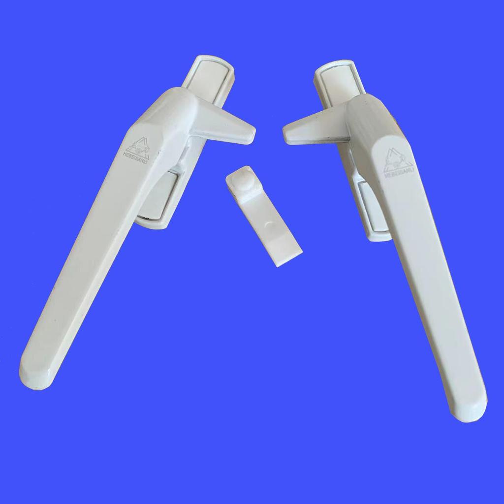 Утолщенные поворотно-откидные двери и окна из ПВХ, ручка в форме цифры семь с замком