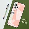Polka Dots Lines Abstract Art Case For Xiaomi Redmi Note 12 11 10 8 9 Pro 9S 10S 11S 12S Cover For Redmi 12 9C 10C 12C