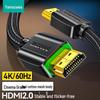 Кабель 4K HDMI 2.0 для телевизора, ноутбука и проектора