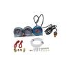 Car Triple Gauge Professional Easy to Install for 12V Vehicles Replacement Universal Auto Accessories Voltmeter Water Temp Gauge