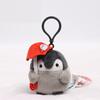 Cheerful Positive Energy Penguin Plush Keychain Cute Accessory For Bags And Backpacks