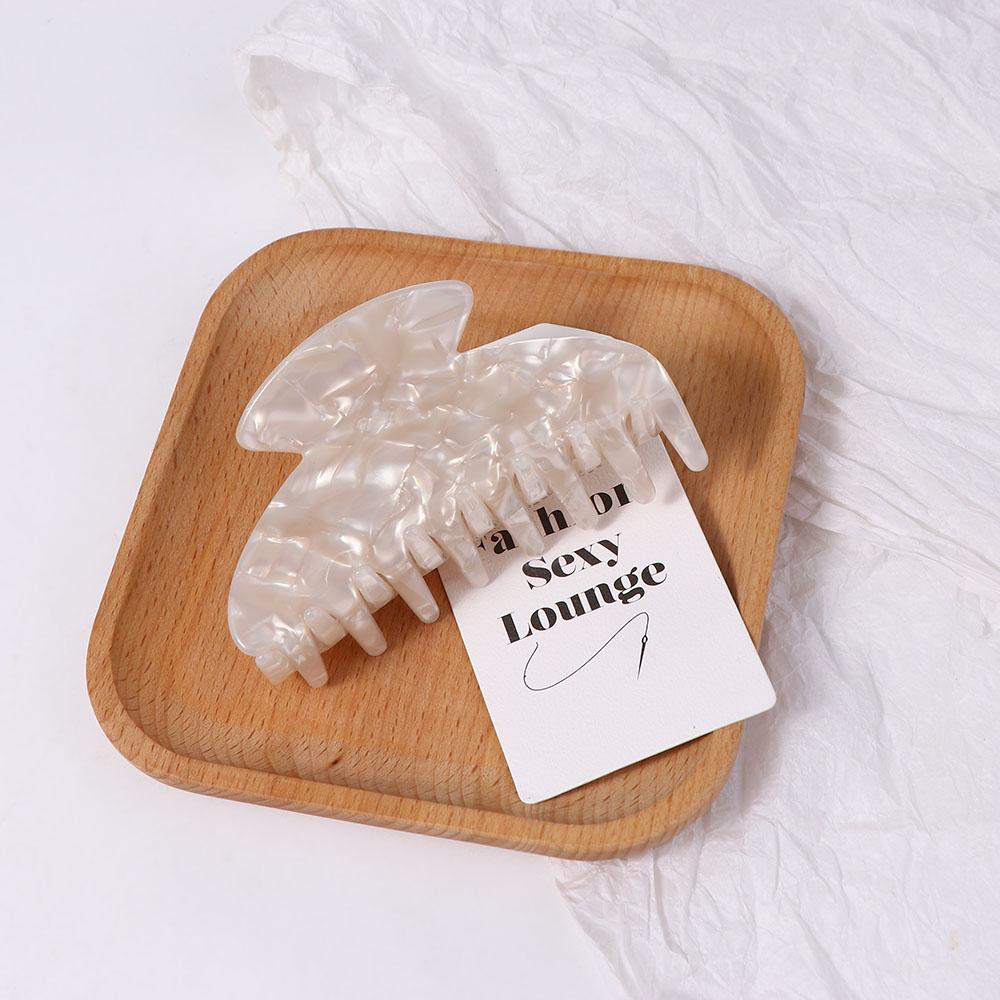 Flower Girls Korean Style Headwear Female Hair Accessories Acetate Hair Clip Plastic Hair Claw