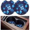 tifanso Car Cup Drink Holder Coaster, 2 Pack Car Coasters for Cup Holders, Cute Vehicle Accessories for Women and Girl (Leopard)