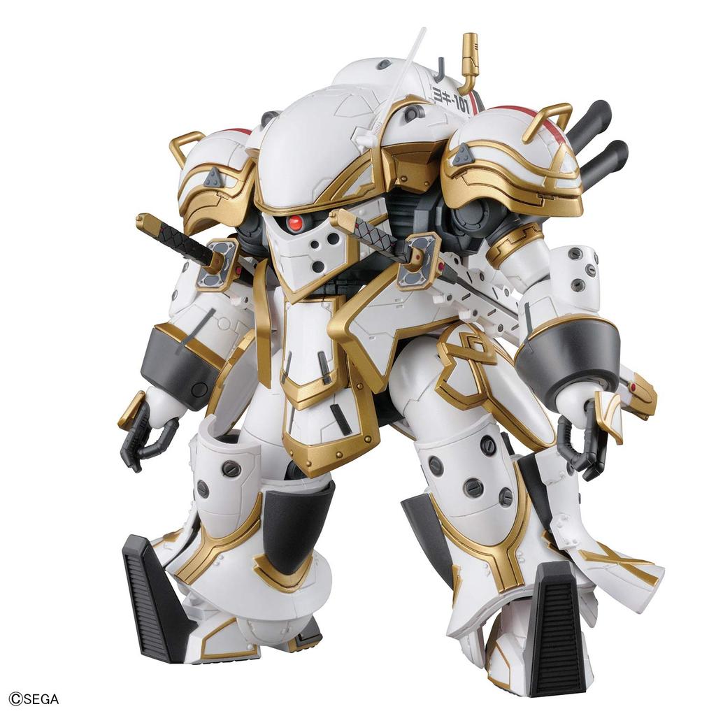 Пластиковая модель HG Sakura Wars Spirit Fighter Mugen Kamiyama (Машина Сейджуро) 1/24 с цветовой кодировкой