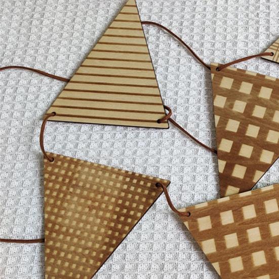 Вымпел для вечеринки, прочный невыцветающий реквизит для фото, прочный многоразовый фон, декор для стен, деревянный подвесной треугольный флаг для вечеринки по случаю дня рождения для помещения