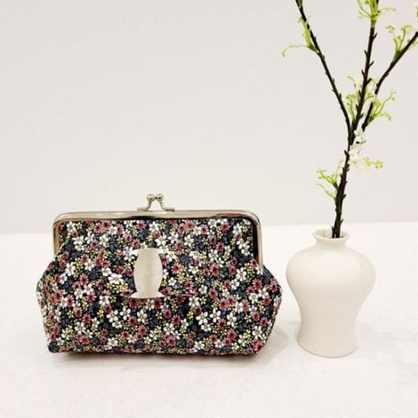 Big Tree Bling Ribbon Owl Snap Pouch