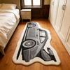 Car Shape Rugs for Bedroom Creativity Bedside Floor Mat Thick Plush Living Room Decoration Washable Carpet Home Fluffy Soft Rug