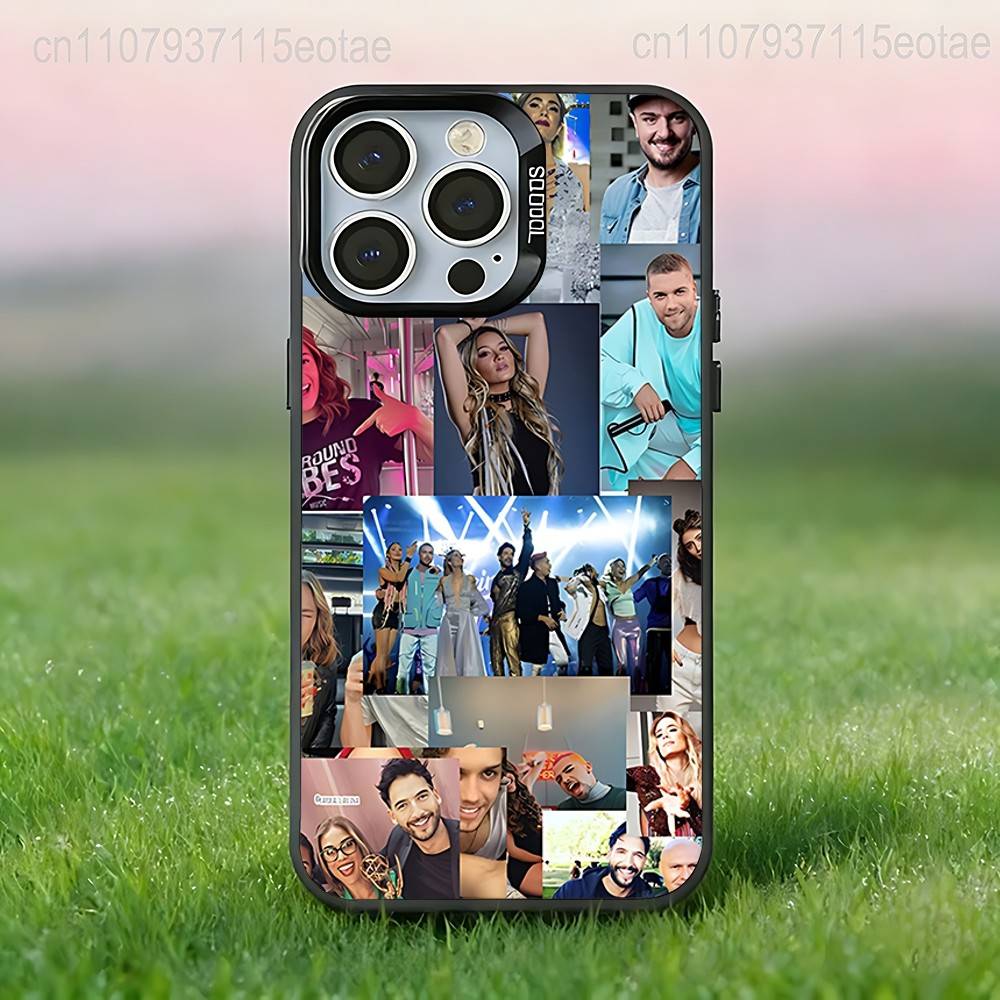 Королева Фلو La Reina Del Flow Чехол для телефона для iPhone 17,16,15,14,13,12,11,Pro,Max,Plus,E,Air,Mini Черный IMD Чехол