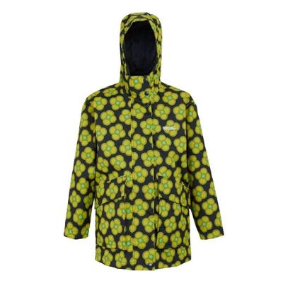 Детская/Детская водонепроницаемая куртка Orla Kiely Swing Spinning Flower