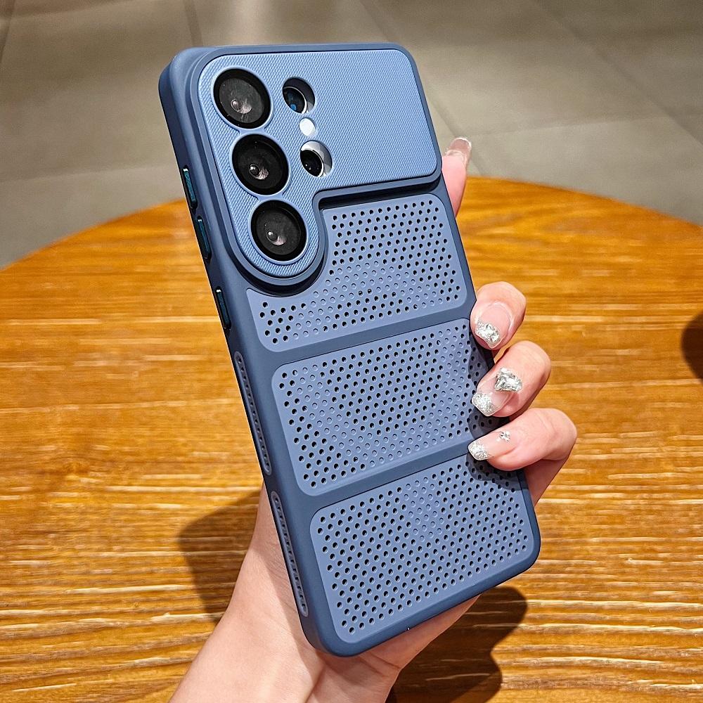 Роскошный чехол для телефона с защитой камеры и теплоотводом для Samsung Galaxy S26 S25 S24 Ultra, противоударная крышка с магнитной зарядкой