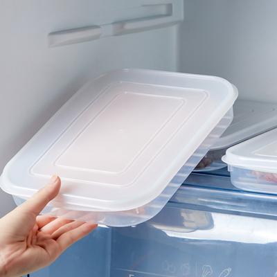 Прозрачный ящик для хранения продуктов с крышкой, полипропиленовый органайзер для морепродуктов, рыбы, холодильника, кухонные принадлежности