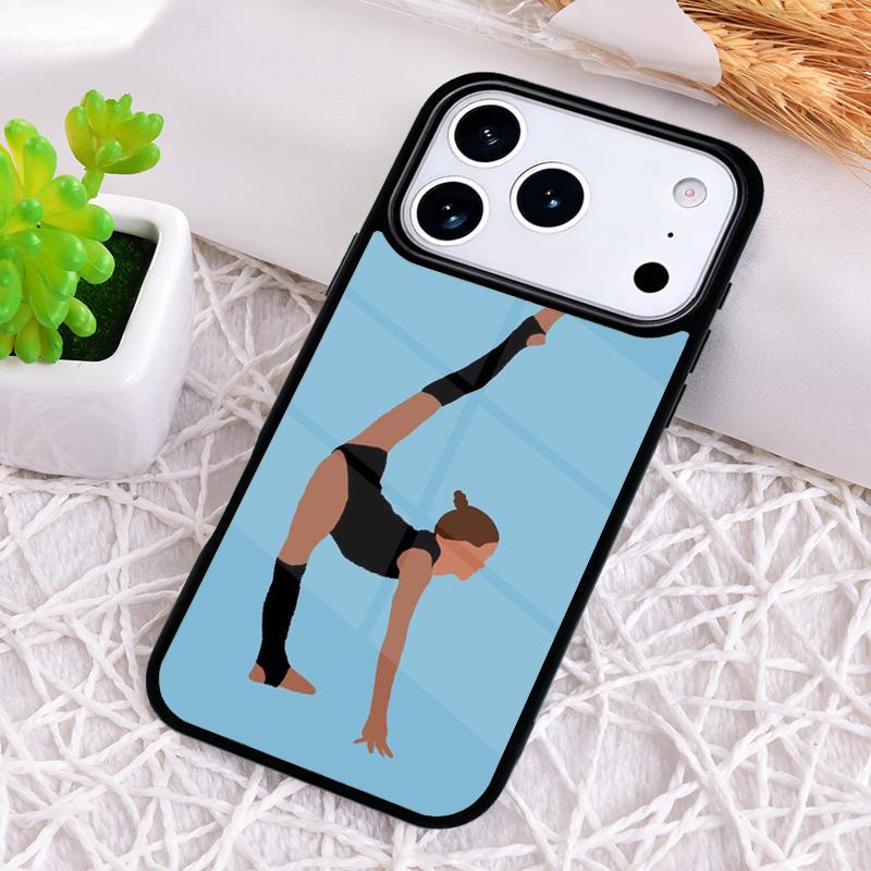 Масляная живопись Гимнастика Чехол для телефона для iPhone 17 Air 16 15 11 12 14 13 Pro Max Ударопрочный Чехол