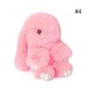 Rabbit Fur Cute Bunny Pom Ball Doll Toy Keychain Cute Handbag Pendant Decor Jewelry Keychains Pendant Key Chains Accessories