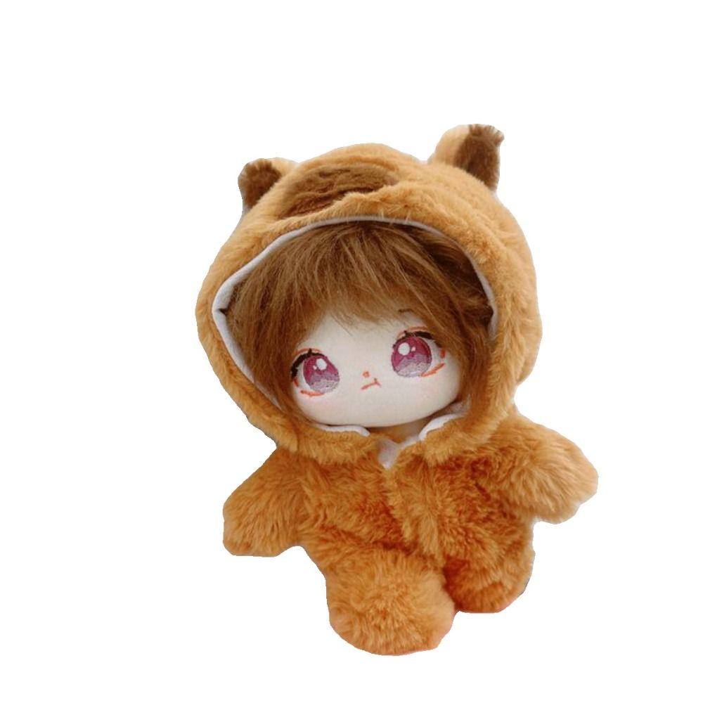 Милая кукольная одежда, мини-кукольные толстовки, высококачественные игрушки, аксессуары, 20 см, хлопковые набивные куклы