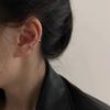 3Pcs/Set Clips Earring For Women Unisex Minimalist Cartilage Hoop Earrings Sets Ear Cuff Fake Piercing Clip On Earring