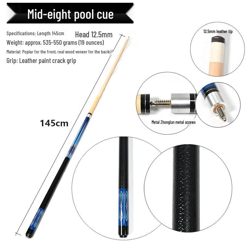 Двухсоставной кий для пула в американском стиле Jingyu