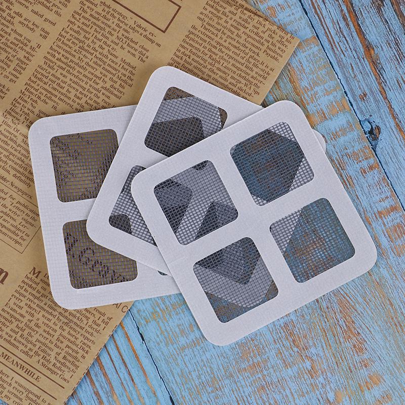 Сетка для оконной двери, сетка для ремонта, липкая заплата, самоклеящийся комплект, закрывающий отверстия