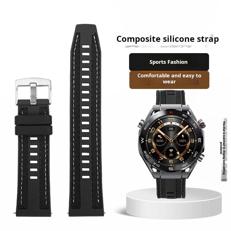 Ремешок для часов Huami Smart Amazfit Balance Cheetah Pro GTR4 Xiaomi Mi мужской спортивный композитный нейлоновый ремешок 22 мм