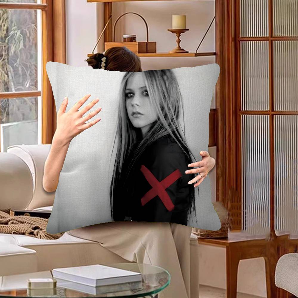 A-Avril Best L-Lavigne Стич Счастливый Дракон Наволочка Чехол на Подушку для Дивана Украшение для Комнаты Подарок для Детей