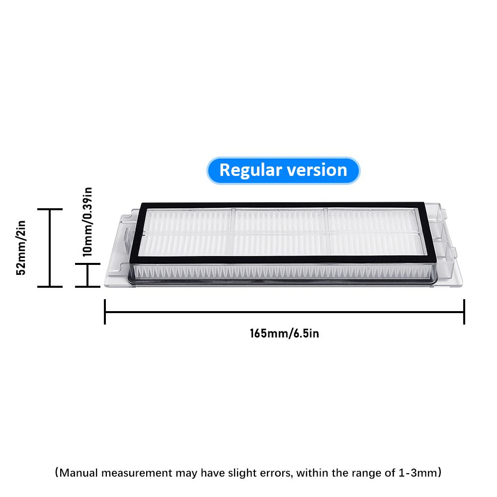 Для Xiaomi 1-й SDJQR03RR Для Roborock S4 S5 S6 E4 E5 SDJQR01RR SDJQR02RR Запчасти Боковая щетка HEPA-фильтр Крышка роликовой щетки