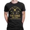 Мужская футболка The Shire Smoke Shoppes L-Lords Of The R-Rings Крутые хлопковые футболки с коротким рукавом и круглым вырезом, одежда больших размеров