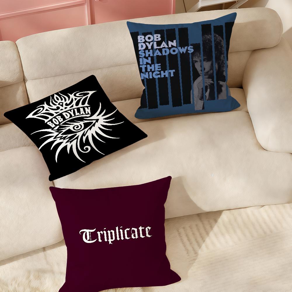Singer Bob Ddylan Pillow Case Suitable For Bedrooms Living Rooms Cars Home Decoration