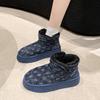 2024 New Classic Thickened Fluff Women's Snow Boots Comfortable Warm Ankle Boots Women Winter Ladies Shoes Chunky