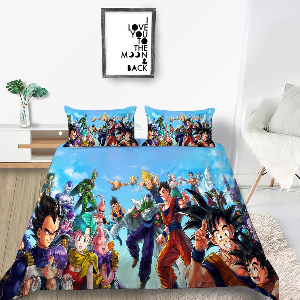 Комплект постельного белья с героями мультфильмов, детское постельное белье, пододеяльник, наволочка, простыня/двуспальная кровать, полноразмерный комплект, удобное украшение для дома