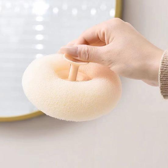 Подсолнух Присоска Губка для ванны Глубокое отшелушивание Массаж Уход за кожей Губка для ванны Пенообразователь для геля для душа