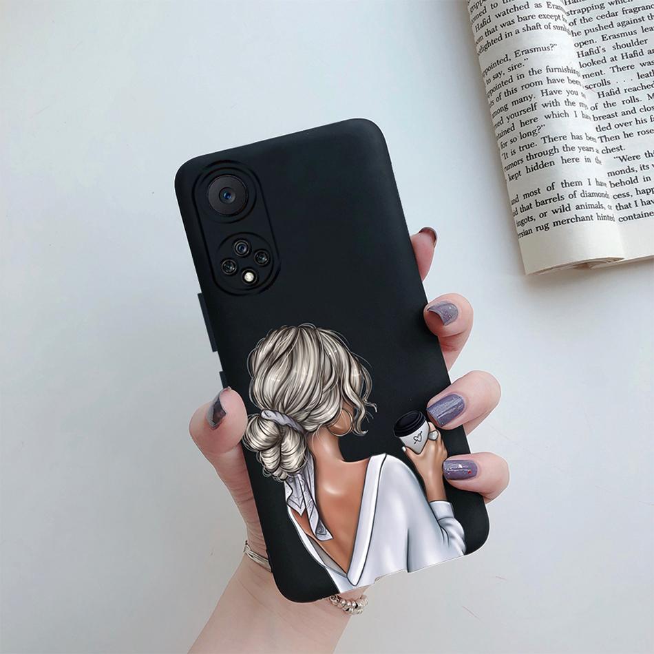 For Honor 50 Case For Huawei Honor 50 Nova 9 SE Cover Coque Super Mom Baby Fashion Girls Silicone Phone Bumper for Honor 50 Case
