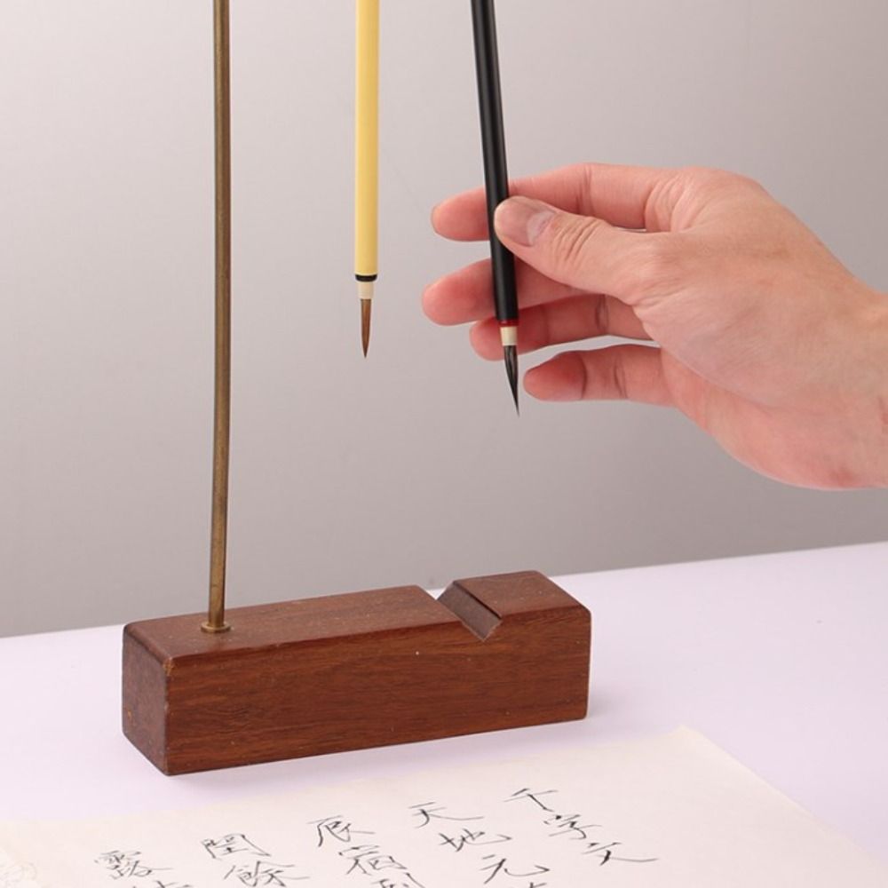 Кисть для китайской каллиграфии с масляной акварелью Wolf Hair Hook Line Fine Paint Brush Class