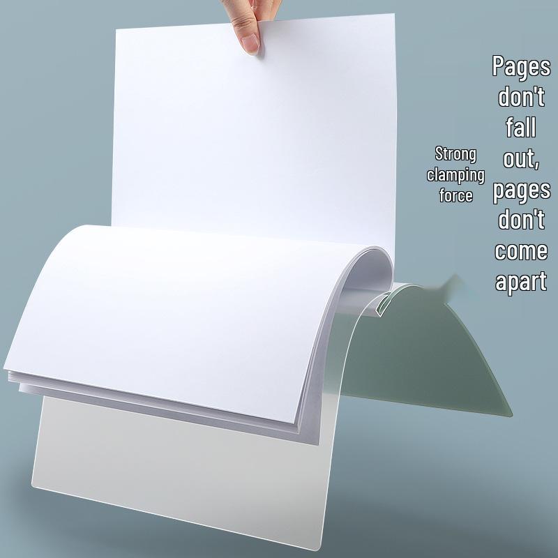Thickened A4 Binder Clip for Elementary Students - Test Paper and Book Organizer