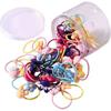 40 шт. разноцветных резинок для волос для маленьких девочек, маленькие веревки для волос, эластичные резинки для волос для малышей, мягкие резинки для волос, держатели для косичек