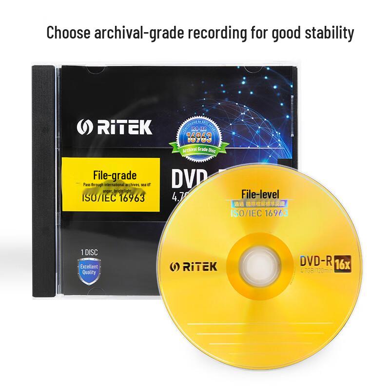 Архивный DVD-R болванка RITEK
