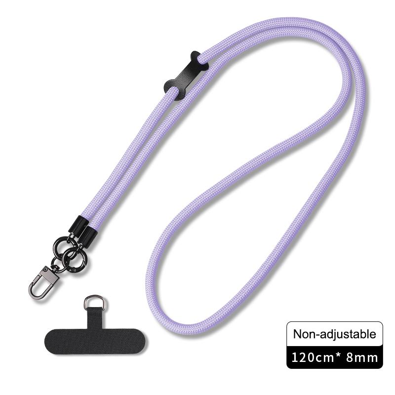 Универсальный шнурок для телефона, шнурок-ремешок против потери, съемный цветной шейный шнур, страховочная привязь для телефона, цепочка-брелок, веревка с картой