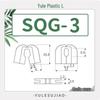 Квадратная клипса для провода SQG, Основание для стяжки кабеля из нейлона - Основание для фиксации прокладки проводов