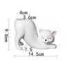 Cartoon Cat Flower Pot Vase Cute Cat Tail Succulent Planting Pot Porcelain Flower Vase Flowerpot Home Decoration Accessories
