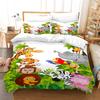Cute Cartoon 3d Bedding Set Popular Northern Europe Animals Series Duvet Cover Sets with Pillowcase 2/3pcs Home Textile Bed Set