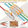 30pcs NC-221 Quick Connectors 2 Lead Connection Terminals, Wire Connectors, Cables, LED Strip Lighting Electrical Household Connectors, Junction Boxes