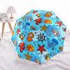 1pc Oceanic Creatures Automatic Open/Close Umbrella with Windproof, 8-Rib Sturdy Canopy, Durable Ribs, Ideal for Gifts yy251117055