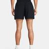 Under Armour Твердые прямые тканые повседневные шорты с логотипом, мужские шорты, черные 1383351-001