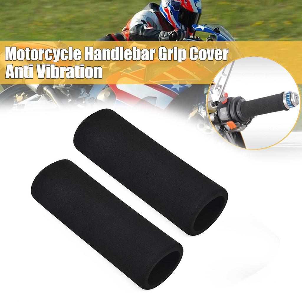 Handle Covers Motorcycle Grip Non-slip UV Resistant 2pcs Set