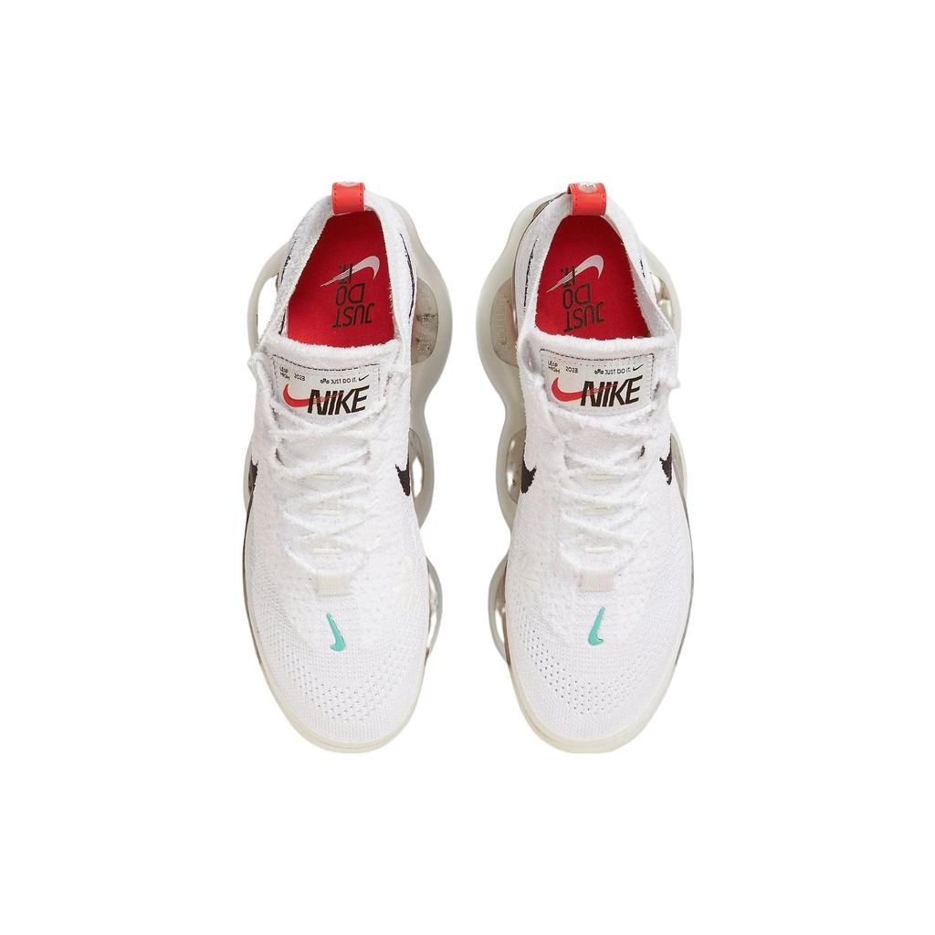 Nike Air Max Scorpion Flyknit Leap High Men Sneakers White Black Sail FD4319-101