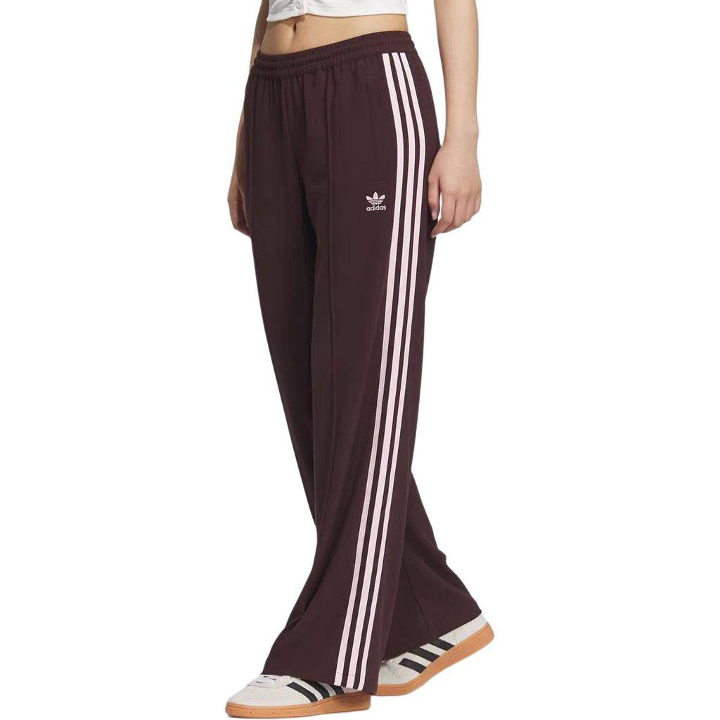 Adidas Originals Beckenbauer Track Suit Pants Three Stripe Color Block Elastic Waist Straight Leg Knitted Vintage Sports Casual Pants JX2806