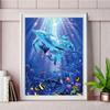 Алмазная картина 5D Diy животное океан Дельфин вышивка крестиком полный комплект украшение дома украшение стены подарок на праздник