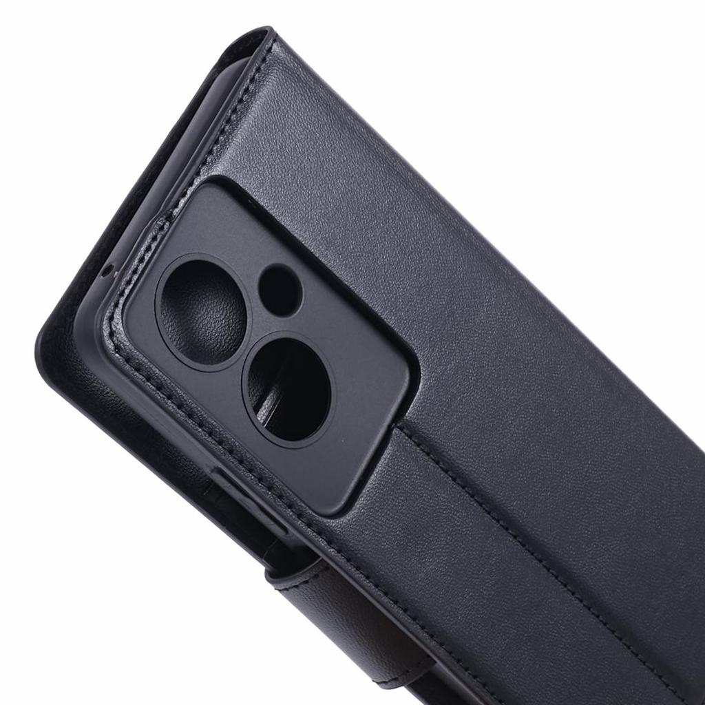 HANMAN Mill Series Phone Cover for Oppo A79 5G/A2 5G Case PU Leather Wallet Phone Stand Shell